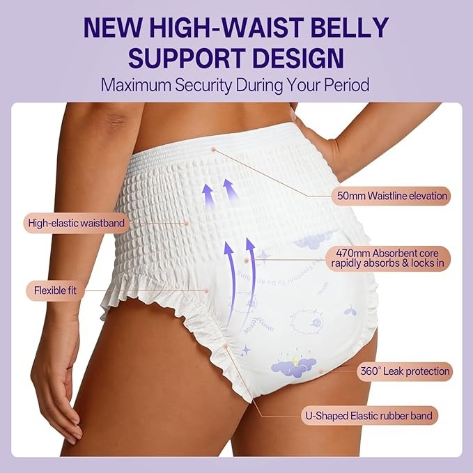 Leak-Proof Period Panties – Comfortable Protection for Heavy Flow